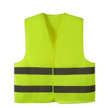 Safety reflective fluorescen vest velcro customizable